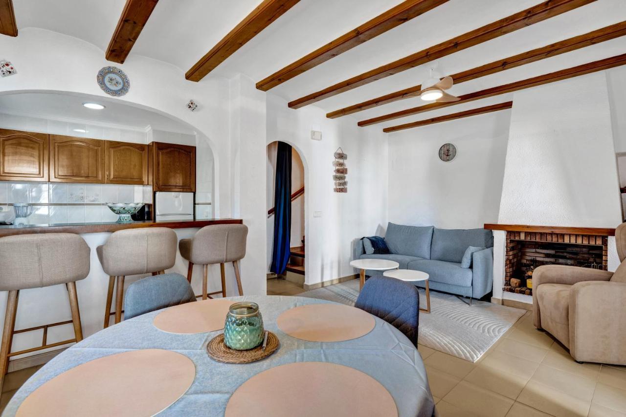 הוילה פדרגר Ruhiges Eckreihenhaus Mit Pool In La Sella Zarzas One Denia מראה חיצוני תמונה