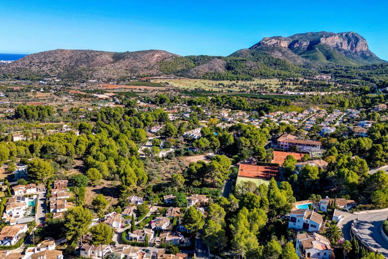 הוילה פדרגר Ruhiges Eckreihenhaus Mit Pool In La Sella Zarzas One Denia מראה חיצוני תמונה