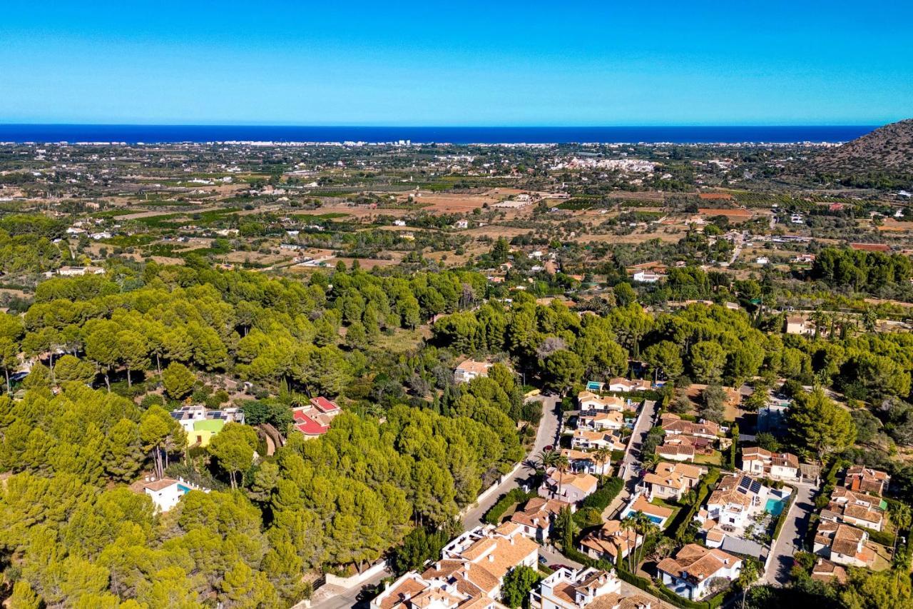 הוילה פדרגר Ruhiges Eckreihenhaus Mit Pool In La Sella Zarzas One Denia מראה חיצוני תמונה